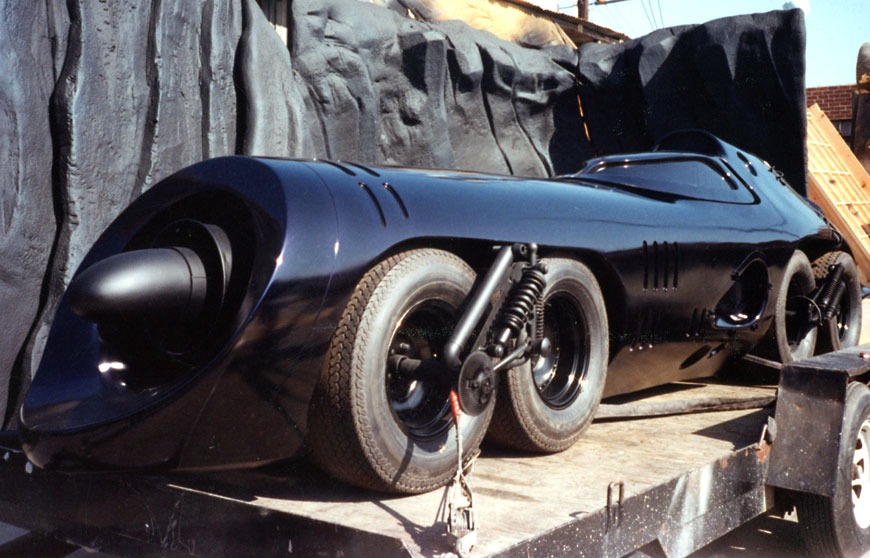 Bat Missile Car; built by Global Entertainment Industries in Burbank, CA