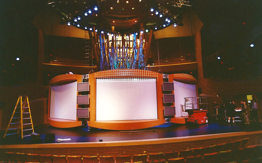Final Fantasy; set design by Global Entertainment Industries in Burbank, CA