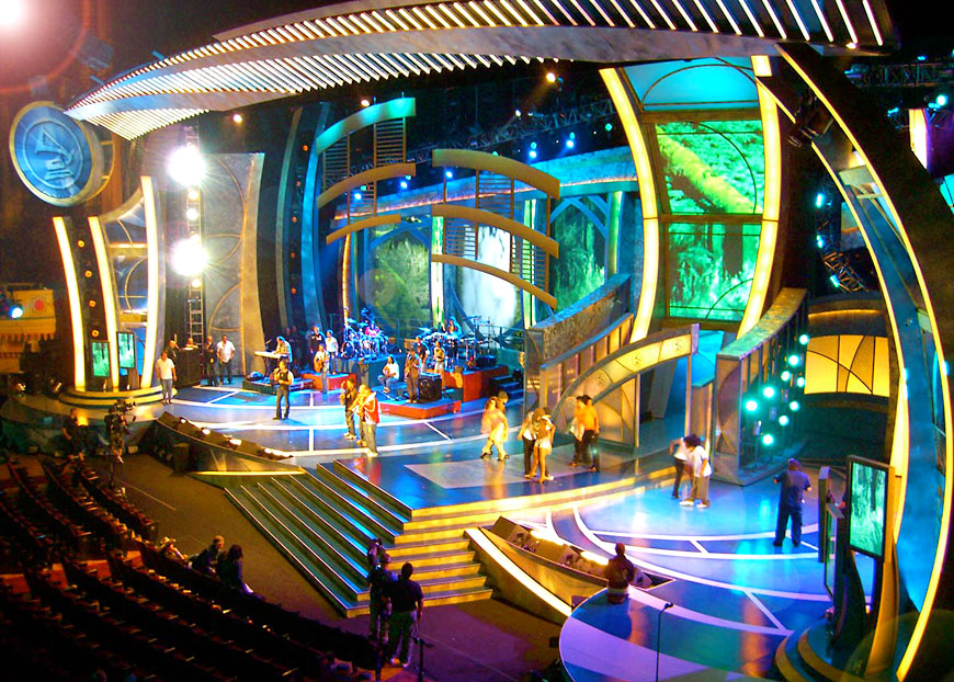 Latin Grammy 2005; set design by Global Entertainment Industries in Burbank, CA