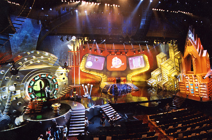 MTV Movie Awards; set design by Global Entertainment Industries in Burbank, CA