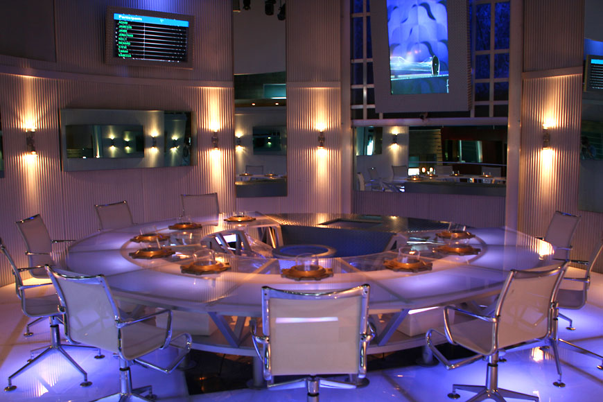 Unanimous; set design by Global Entertainment Industries in Burbank, CA