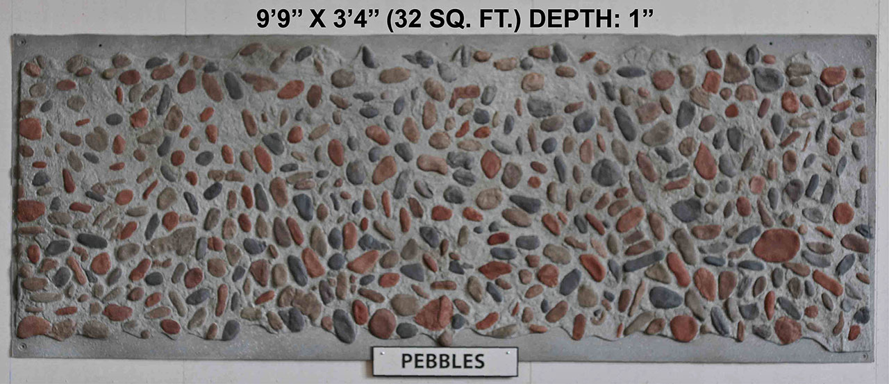 Vacuform Pebbles Skin by Global Entertainment Industries, Burbank, CA